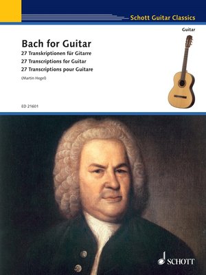 cover image of Bach for Guitar